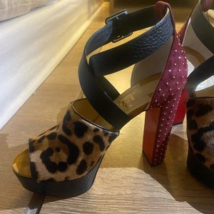 Christian Louboutin platforms
